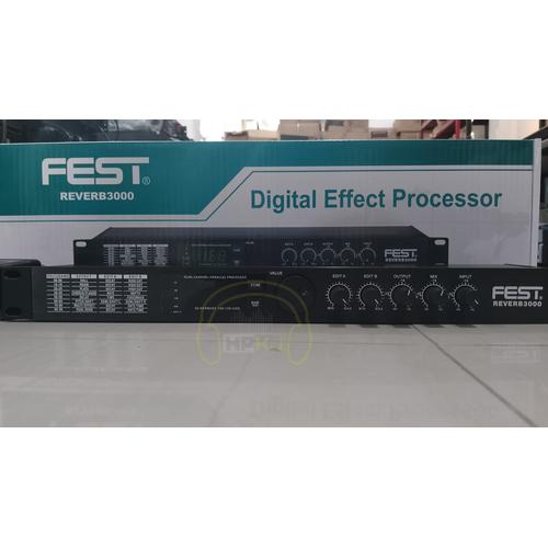 Jual DIGITAL EFFECT PROCESSOR FEST REVERB3000 effect vocal fest
