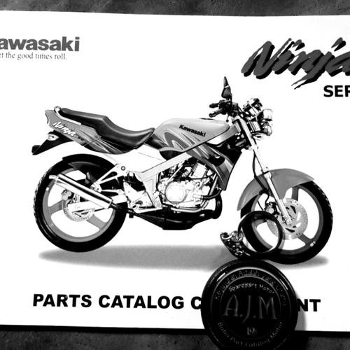 Jual Buku Part katalog catalogue Catalog copian Kawasaki ninja 150 r