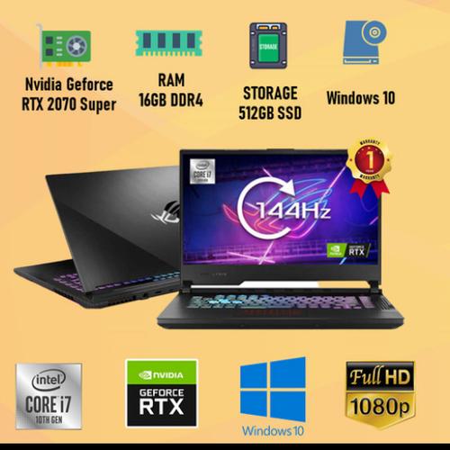 ROG ゲーミングノート i7 9750H 覆り 32G 512GB RTX2070