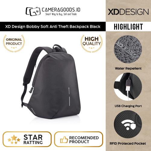 Jual XD DESIGN Bobby Soft Anti Theft Backpack Navy Jakarta Pusat