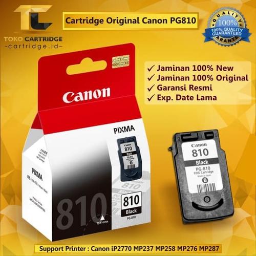 Jual Cartridge Original Canon PG810 PG 