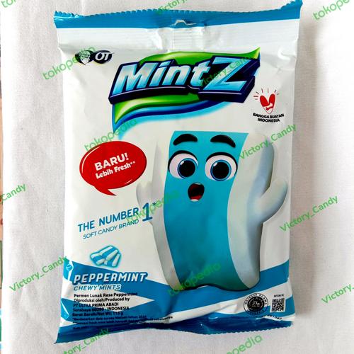 Jual Permen MINTZ Rasa Peppermint isi 50 pcs - Kota Malang - Victory ...
