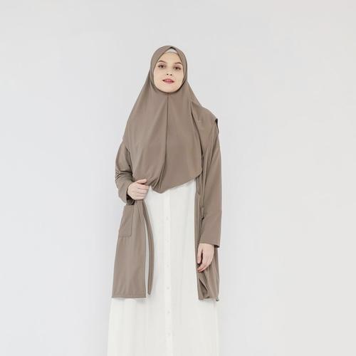 hijab cardigan 2 in 1