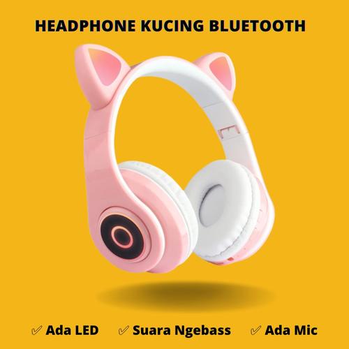Promo Headphone Ear Cat Wireless 