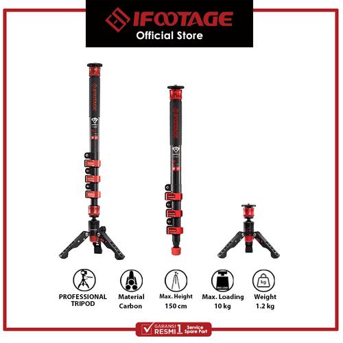 Promo Ifootage Monopod Cobra 2 Strike A150SII With Low Profile Monopod