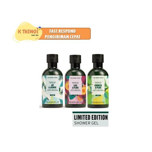 Promo THE BODY SHOP Shower Gel Love Plum Joy Jasmine Kindness Pears