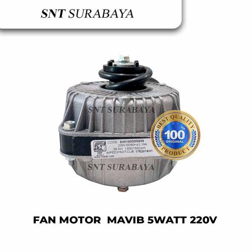 Jual FAN MOTOR / DINAMO FAN 5WATT MAVIB FAN CHILLER FREEZER 5 WATT