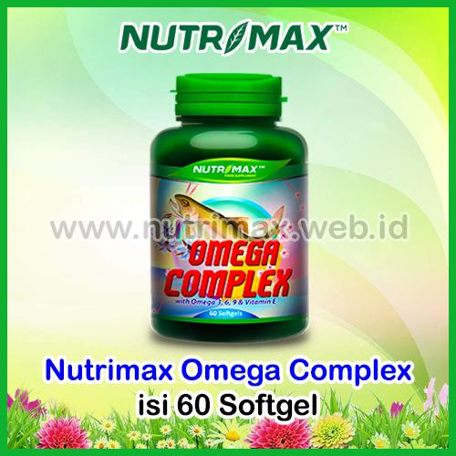 Jual Nutrimax Omega Complex (3, 6, 9 & Vitamin E) isi 60 Untuk Jantung