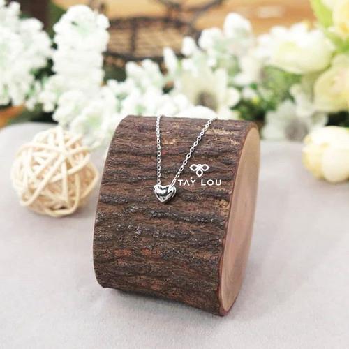 Heart Necklace Kalung Hati 925 Sterling 