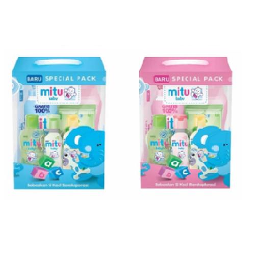 Jual MITU Baby Special Pack 7in1 GIFT SET - Special Biru - Kab. Bogor ...