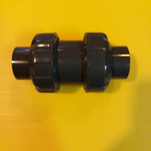 Jual ball check valve pvc 1 1/2" inch double watermur Jakarta Barat