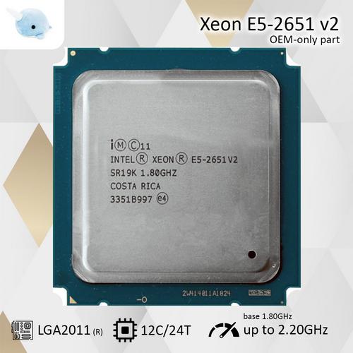 Xeon E5-2651 V2 (12core 1.8GHz->2.2GHz 105W LGA2011-1) : Homelab