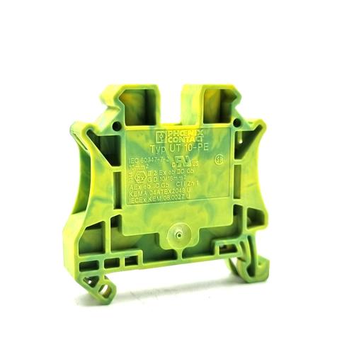 Jual phoenix contact UT10PE 3044173 ground modular terminal block Kota Depok Nugraha Utama