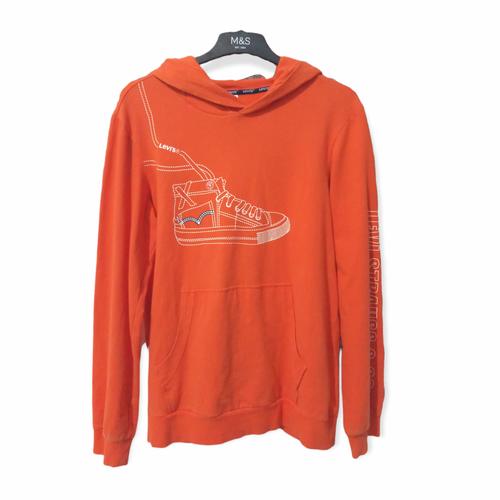 Thrift hoodie levis second original 