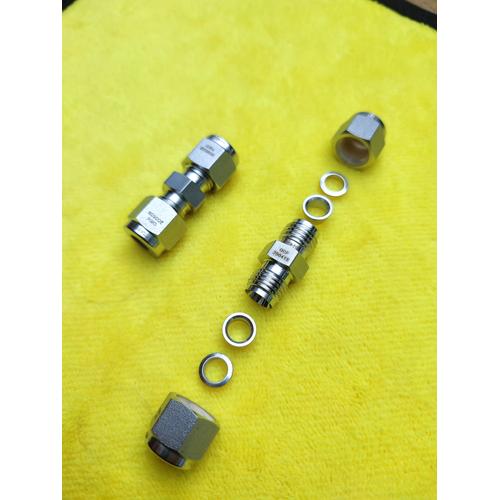 FITOK 316 SS Bulkhead Union 1/4 in Male JIC 37° Flare 5000 psi