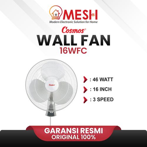 Jual Cosmos 16WFC Wall Fan 16 inch/Kipas Angin Dinding/Kipas Tali ...