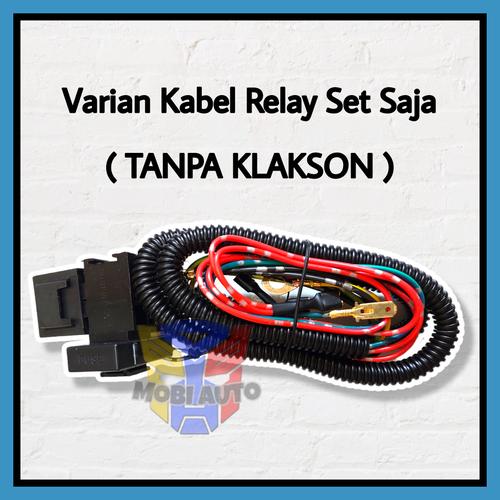 Jual Klakson Keong DENSO 12 Volt Asli Komplit Kabel Relay Set Mobil