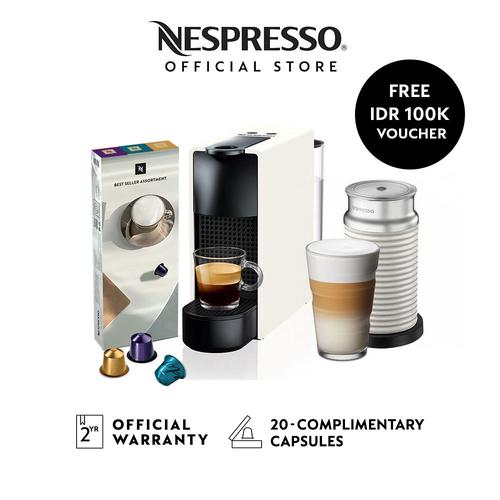 Promo Nespresso Essenza Mini White + 
