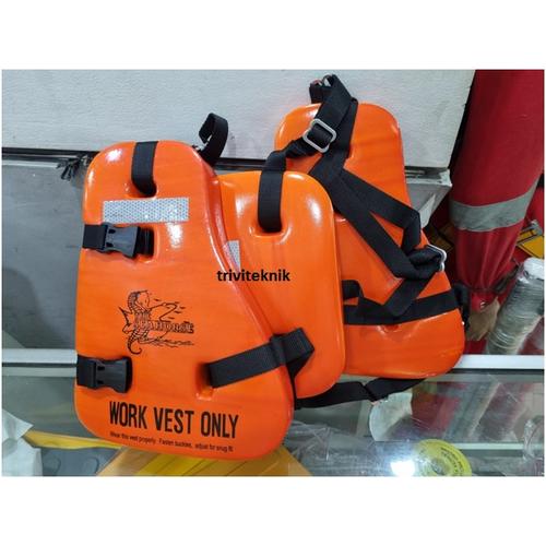 Jual PELAMPUNG SEA HORSE,WORK VEST SEAHORSE Safety life jacket kapal