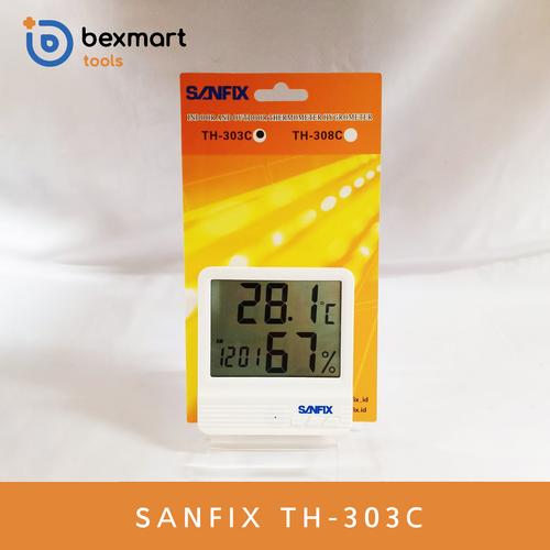 Jual Sanfix TH303C / TH303C / TH 303C Digital Indoor ThermoHygrometer