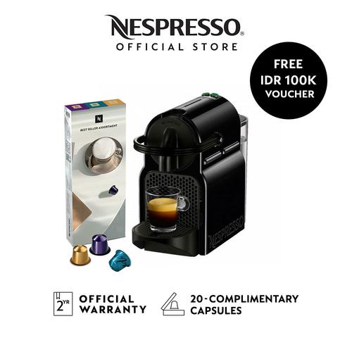 Nespresso Inissia Coffee Machine Black 