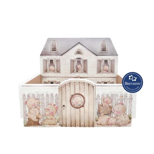 Jual LUMBA Playground Antibacterial Permanent Bear House PLAYMAT KASUR