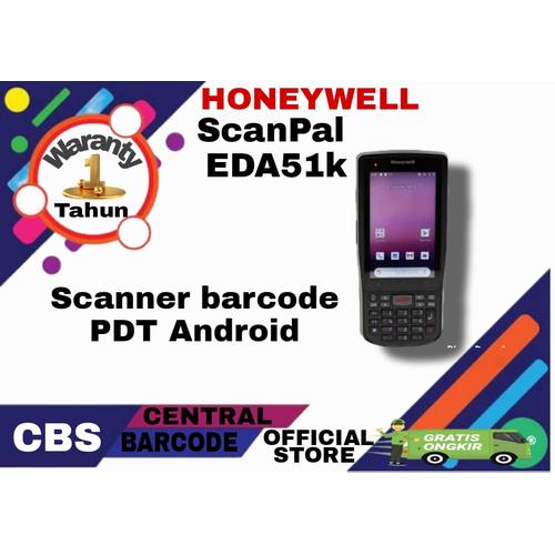Jual HONEYWELL Barcode Scanner EDA51K Android Mobile WIFI EDA 51K