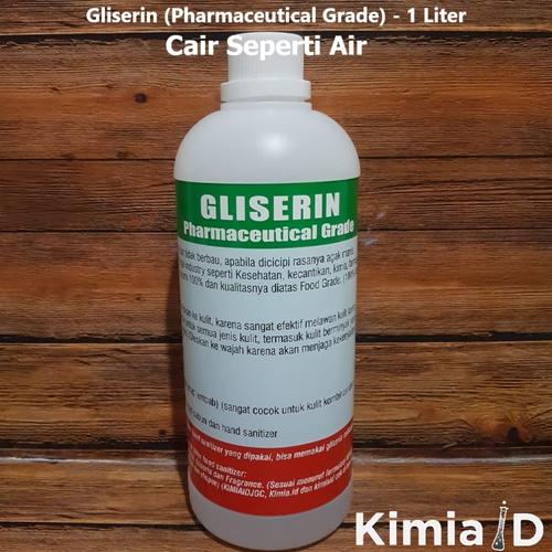Gambar Gliserin 1 Liter - Vegetable Glycerin - Gliserin Nabati - Pelembab dari AllThingsID_NEW undefined Tokopedia