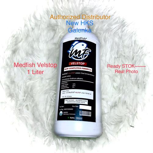 Jual Obat Ikan MedFish VelStop 1000mL Med Fish Vel Stop 1L velvet 1 ...