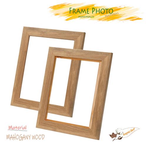 Jual Frame Foto Kayu 20x60 Natural - Bingkai Foto Kayu Minimalis - Kab ...
