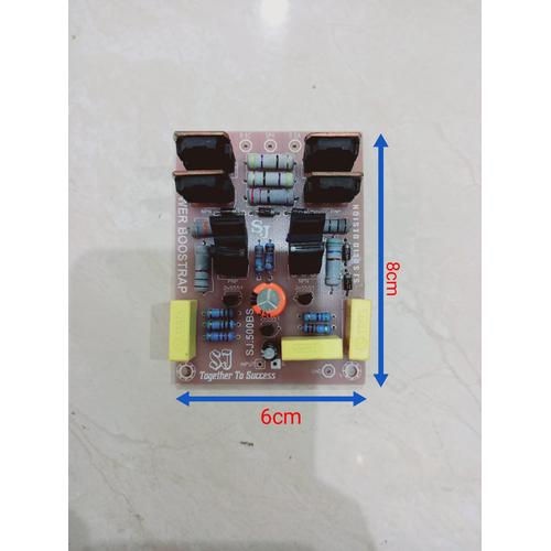 Jual KIT DRIVER POWER BOOSTRAP power driver bostrap pcb fiber fr4 SJ