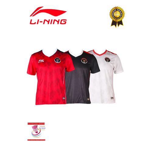 Jual Li-Ning Badminton Playing Kit T-Shirt ATSSC 15 / ATSSC 19 Sea ...