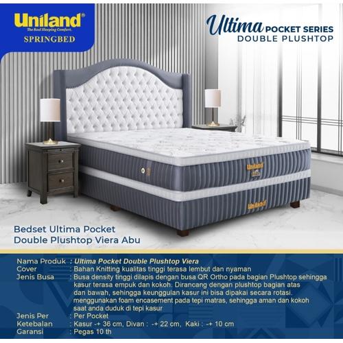 Jual Springbed UNILAND ULTIMA POCKET Series Fullset/Kasur Saja