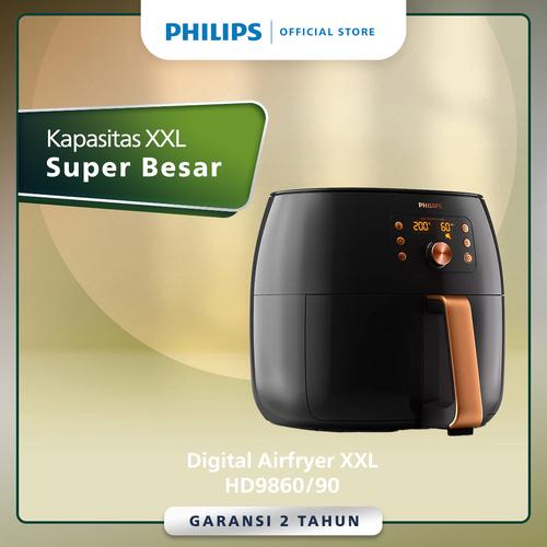 Promo Philips Air Fryer XXL Smart Sensing HD9860/90 Kapasitas 1.4kg