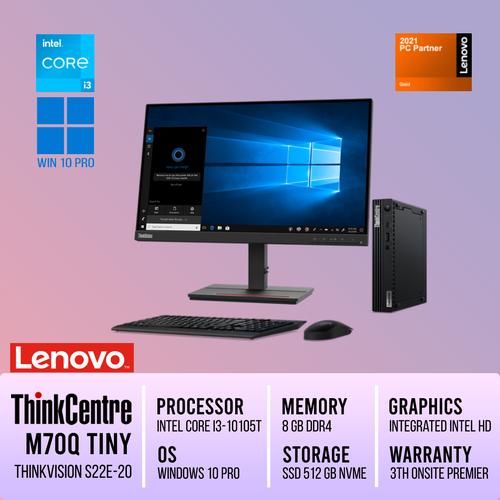 Jual Mini PC Lenovo ThinkCentre M70Q + 