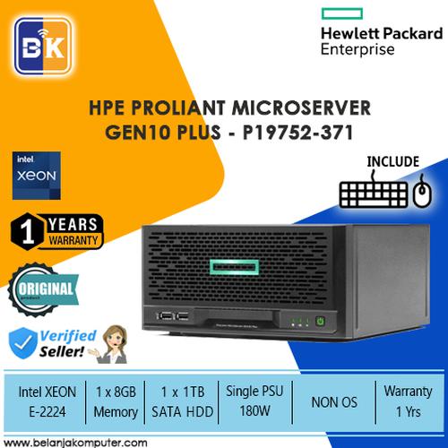 Server Tower HP ProLiant MicroServer G10 Plus Xeon E-2224, 64GB