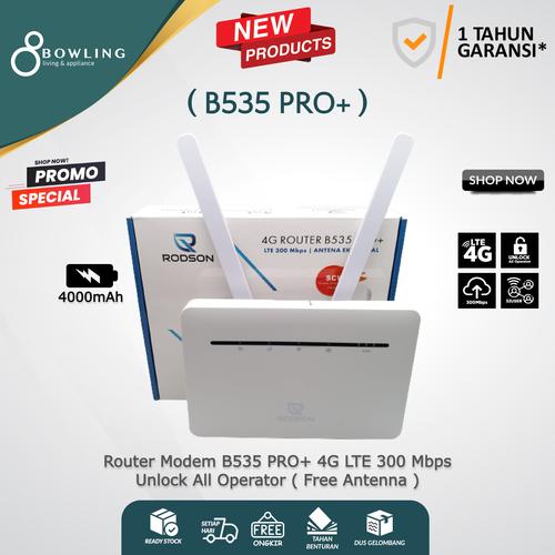 Jual Router Modem 4G Rodson B535 Pro+ 300Mbps Simcard Unlock All ...