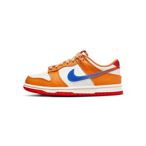 orange and blue sb dunks