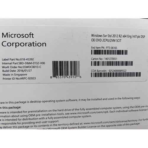 Jual Windows Server 2012 STD R2 x64 Eng Intl1pk DSP OEI - Jakarta Pusat ...