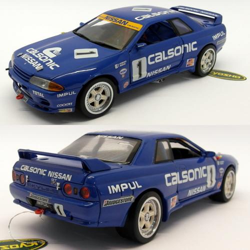 Nissan Skyline R32 GT-R Calsonic – 1/18 Kyosho – JGTC – Collection (ouvrants)