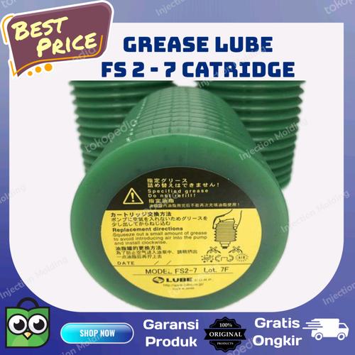 Jual Lube Grease FS2 7 cartridge 700ml Kota Bekasi Injection Molding Tokopedia