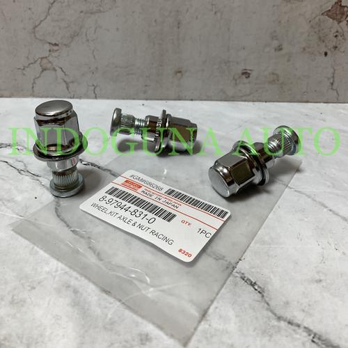 Jual BAUT RODA SET MUR RACING BOLT WHEEL DMAX D-MAX / MUX MU-X ...