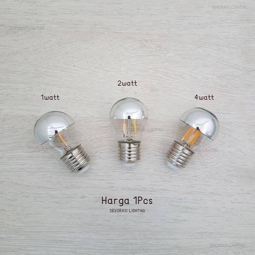 Jual Lampu bohlam led shadowless 1watt 2w 4w warm white 2700K cahaya ...