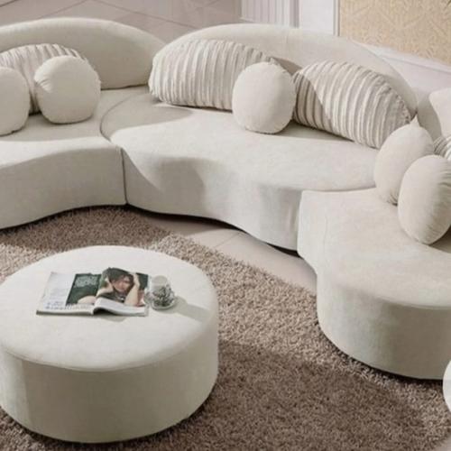 Jual Set Sofa Tamu Minimalis Kacang dan Meja - Kota Surabaya