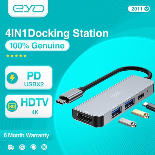 Promo EYD 4 in 1 Multiport Type-C Hub 