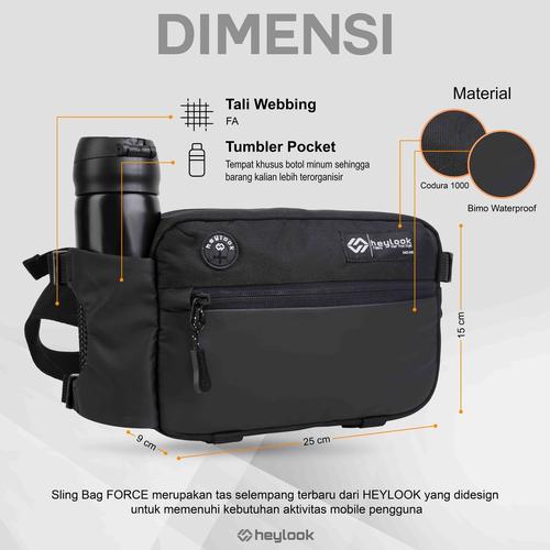 Jual Tas Selempang Pria Kekinian Waist Bag Pria Tas Selempang Muncak
