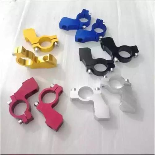 monel dudukan spion cnc