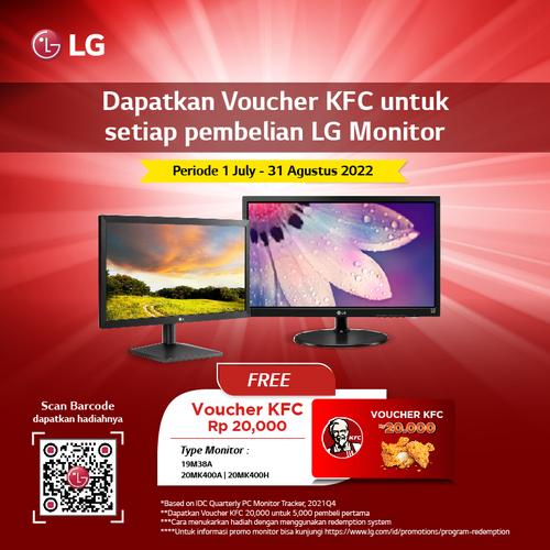 Jual LED Monitor LG 18.5 inch 19M38a 