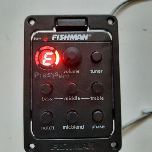 Jual Preamp Fishman EQ blend original akustik/EQ Fishman blend Kab