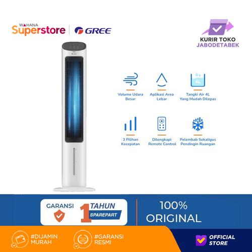 Promo Gree Air Cooler Tower Fan 4 Liter GTAACOOL4 Cicil 0 3x